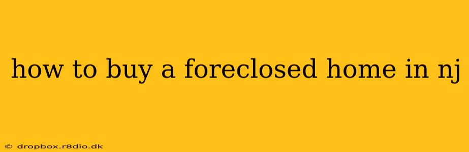 how to buy a foreclosed home in nj